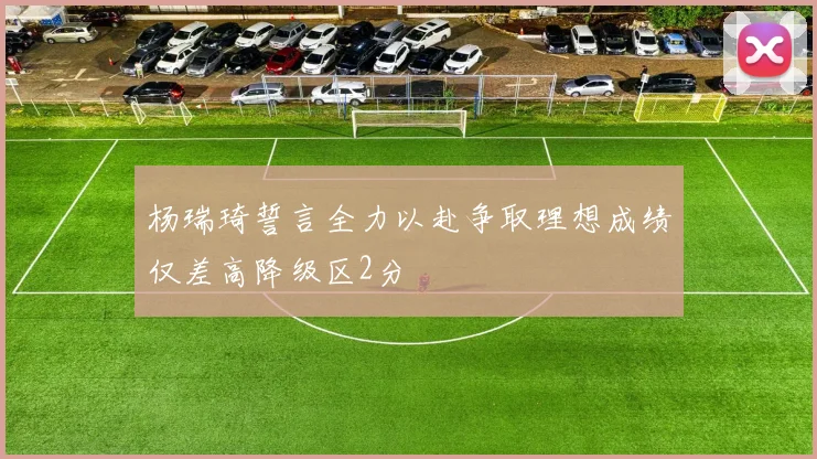 杨瑞琦誓言全力以赴争取理想成绩仅差高降级区2分