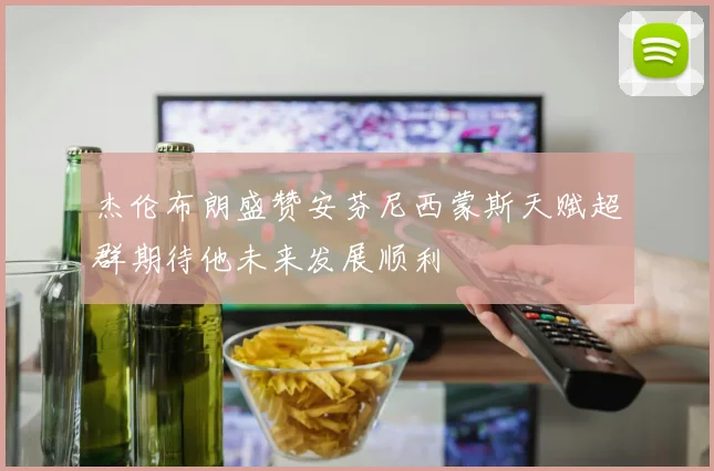 杰伦布朗盛赞安芬尼西蒙斯天赋超群期待他未来发展顺利
